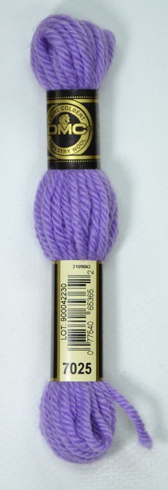 7025 DMC Tapestry & Embroidery Wool 8.8yd  Purple Iris