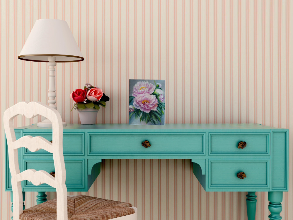 Original Hand Paint Oil Painting on Canvas "Peony" 8x10"