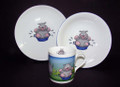 Hippo C Kids Dinnerware Plates and Mug Kit 