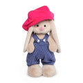 "Zaika Mi in Blue Bib" Plush Cosy Stuffed Toy 10"  