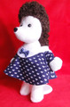 "Beata" Hedgehog Plush Stuffed Toy Veralis 13" 