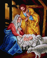 "Silence of the Night" Printed Canvas for Cross Stitch Tapestry Gobelin Embroidery Orchidea 1818