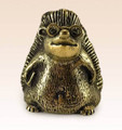 "Smart Hedgehog" Souvenir Сollectable Thimble  Figure Statue BronZamania B1221