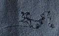 "Santa" Towel Gift Embroidered Hand Kitchen Towel  Veralis