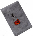 "Gost and Punkin" Towel Gift Embroidered Hand Kitchen Towel  Veralis