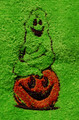 "Gost and Punkin" Towel Gift Embroidered Hand Kitchen Towel  Veralis