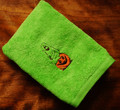 "Gost and Punkin" Towel Gift Embroidered Hand Kitchen Towel  Veralis