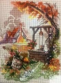 "Well" Printed Canvas for  Needlepoint Tapestry Gobelin  Embroidery Gobelin L 40108