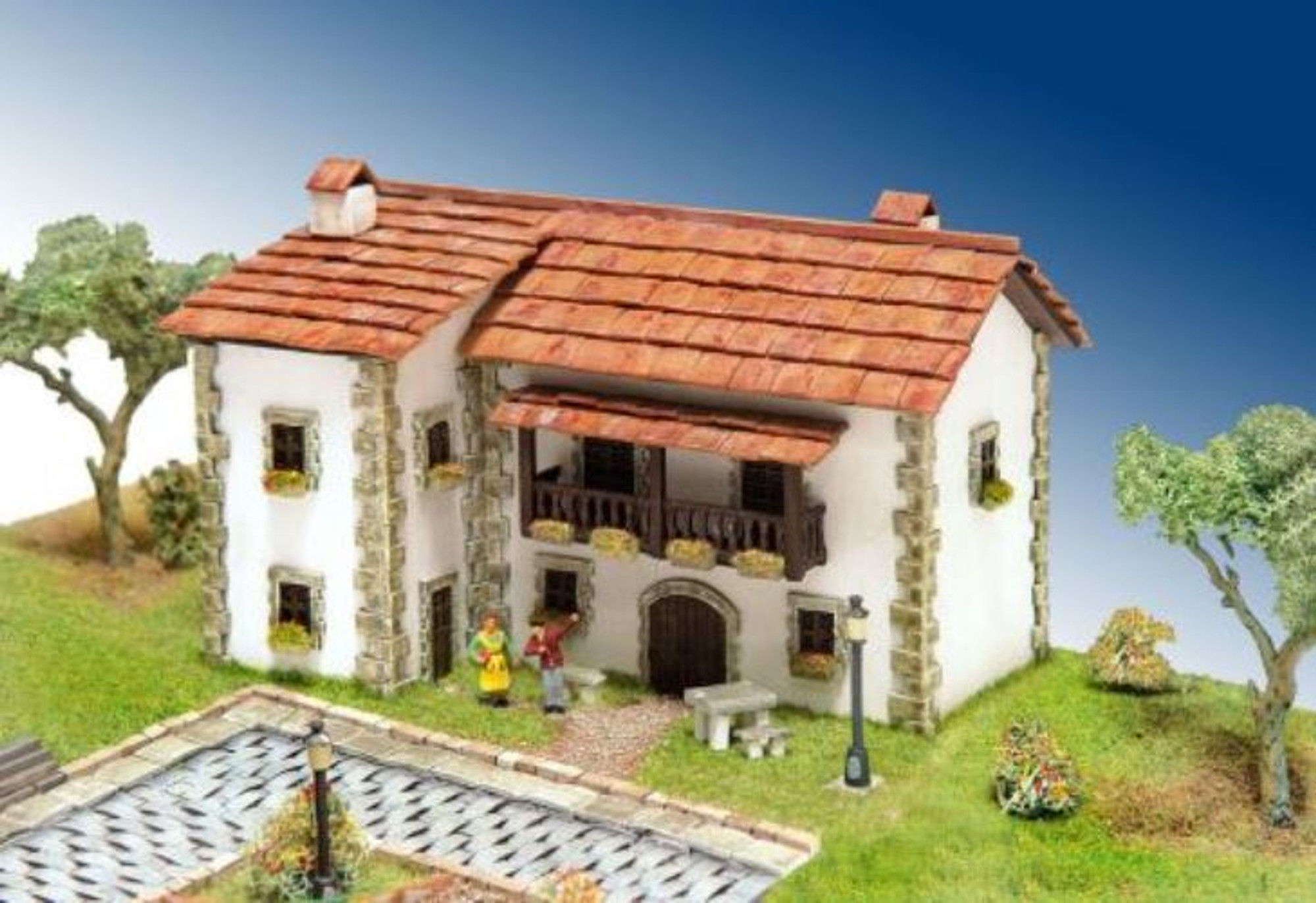 Posada Architectural Model Kit by Domus Kits 40209