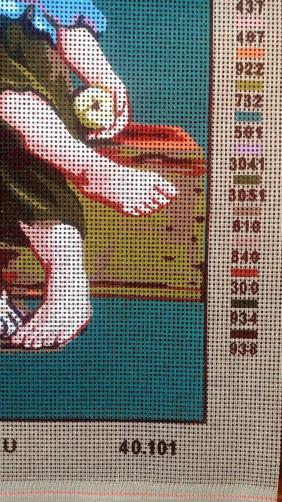  GOBELIN L Needlepoint Painted Canvas Counted Cross