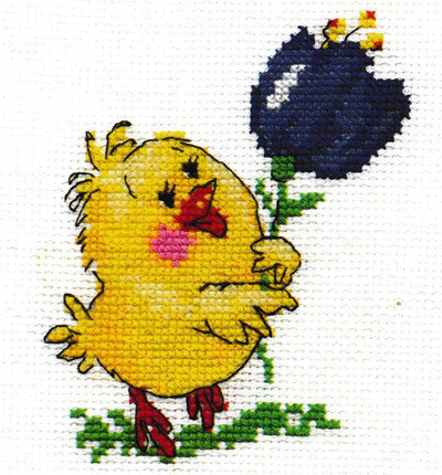 "Chick" Unprinted Needlework Kit 0-07