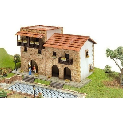 " Palacete Casa Rural Country House" Architectural Model Kit by Domus Kits 40208