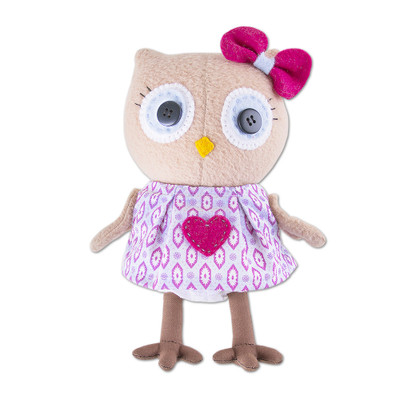 "Princess Owl" Kit for sewing  Miadolla Make Your Toy Doll BI-0114