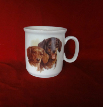 Mug Gaston 7.4oz / 0,22 l Dogs I, Cesky porcelan a.s. Bone China