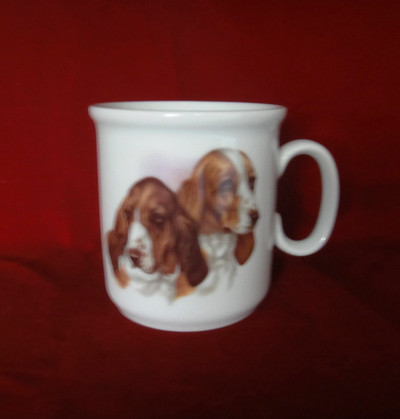 Mug Gaston 7.4oz / 0,22 l Dogs IV, Cesky porcelan a.s. Bone Cina