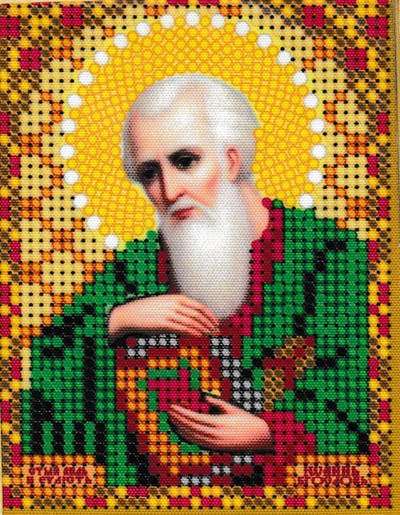 "Св.Иоанн" 7770лм Orthodox Icon Replica Kit for Beading Embroidery
