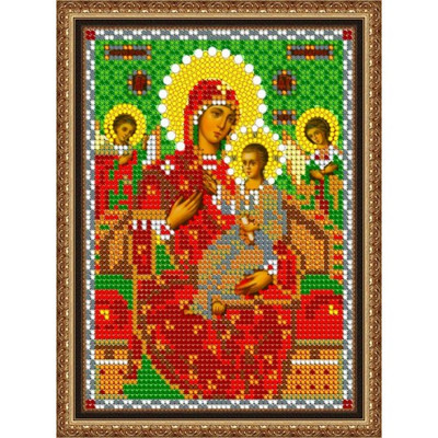 Прсв. Бца Всецарица 7350m Orthodox Icon Replica Kit for Beading Embroidery