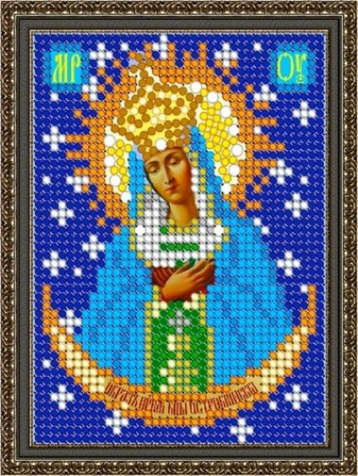 Прсв. Бца Остробрамская Orthodox Icon Replica Kit for Beading Embroidery