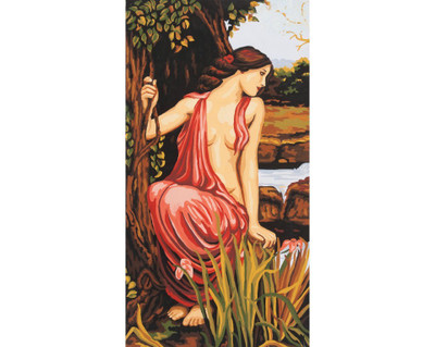 "Evening" Printed Needlepoint Tapestry  Canvas Collection D'art 8055