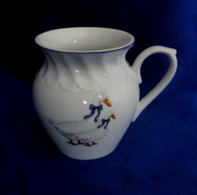 Mug  Alba 10oz, Czech porcelain, Geese China