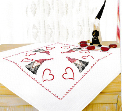 "Gnomes" Tablecloth Kit for Embroidery Duftin 8056