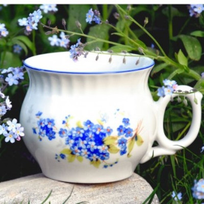 Mug Darume 10oz, Forget-me-not, Cesky porcelan a.s. Bone China