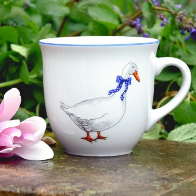 Mug  Mirek 13.5 oz, Czech porcelain, Geese China