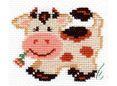 "Cow" Unprinted Needlework Kit 0-23