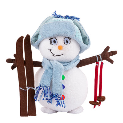 "Snowman" Kit for sewing  7" Miadolla Make Your Toy NY-0117