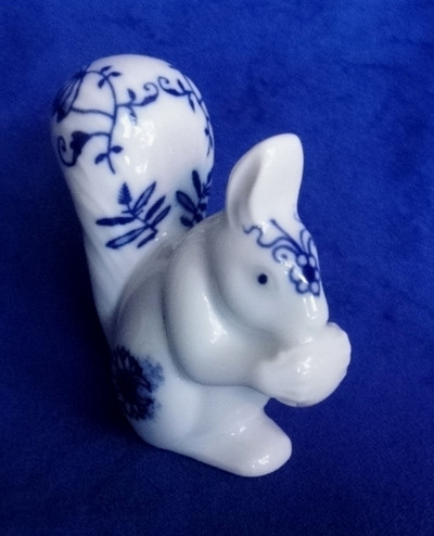 Squirrel  Souvenir Сollectable Figure Bone China Czech Porcelain