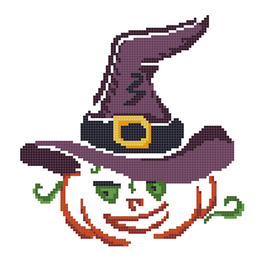 "Boo" Cross Stitch Design Pattern Chart Veralis VL-0102