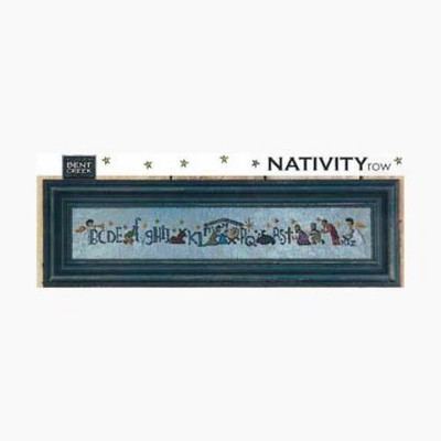 "Nativity Row" Bent Creek Cross-stitch chart 