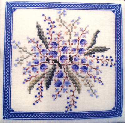 Campanula Renato Parolin Cross-stitch Chart 