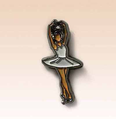 "Ballet Dancer" Collectible Pin BronZamania B2107
