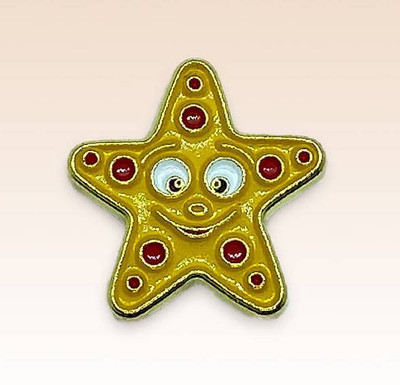 "Starfish" Collectible Pin BronZamania B4186