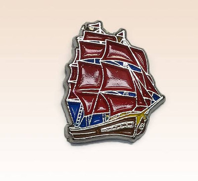 "Brigantine" Collectible Pin BronZamania B2214