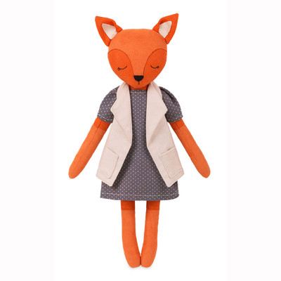 "Melissa the Fox" 14.5" Kit for Sewing Miadolla Collectible Make Your Toy Doll TT-0219
