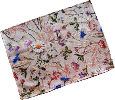 "Wild Flowers" Set of 2 Gobelin Tapestry Placemats Veralis V2006