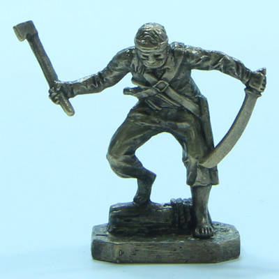 "Pirate Francois Olone" Souvenir Сollectable Figure Statue BronZamania B1935