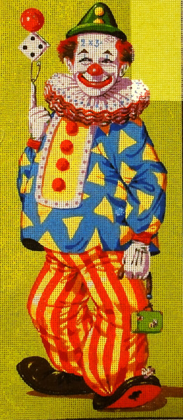"Clown" Printed Needlepoint Tapestry  Canvas Collection D'art  8059