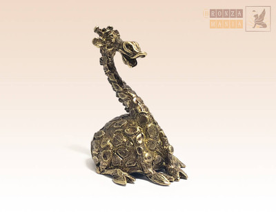 "Giraffe" Souvenir Bronze Bell  BronZamania B2680