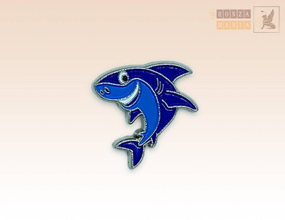 "Shark" Collectible Pin BronZamania B4187
