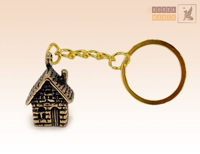 "House" Collectible Souvenir Keychain Statue BronZamania B195