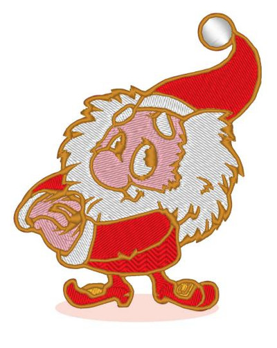 Christmas Gnome Embroidery design files VL-ED0003