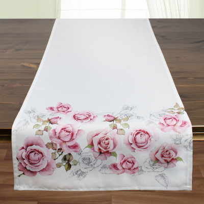 "Roses" Printed Table Runner 08519211