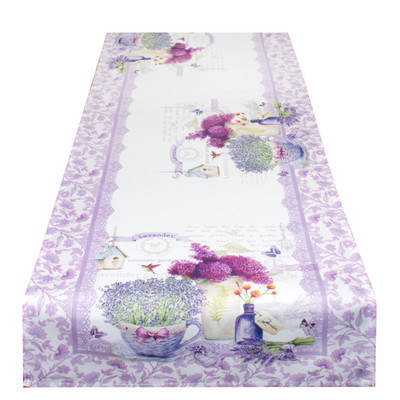 "Lilac" Printed Table Runner 08663211