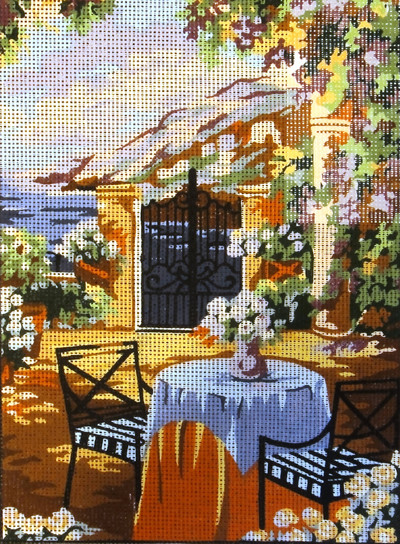 "Morning" Printed Needlepoint Tapestry Kit 6193K