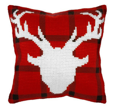 "Christmas" Front Cushion Cross stitch kit for Pillow - Orchidea 9578