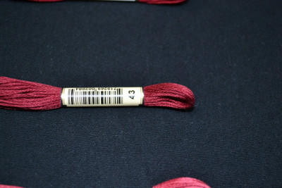 Anchor Cotton Threads for Embroidery Shade 43 Carmine Rose Medium Dark