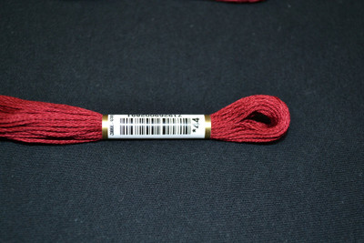 Anchor Cotton Threads for Embroidery Shade 44 Carmine Rose Dark